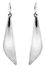 Simon Sebbag Designs Slanted Linear Wire Sterling Silver  Earrings