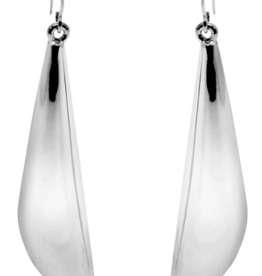 Simon Sebbag Designs Slanted Linear Wire Sterling  Silver  Earrings