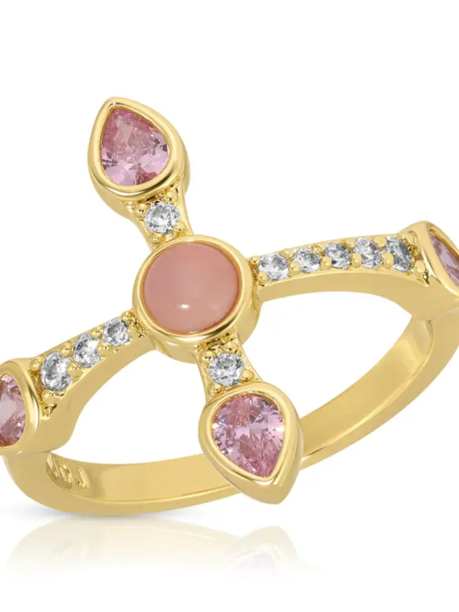 Donatella Ring - Pink – Joy Dravecky