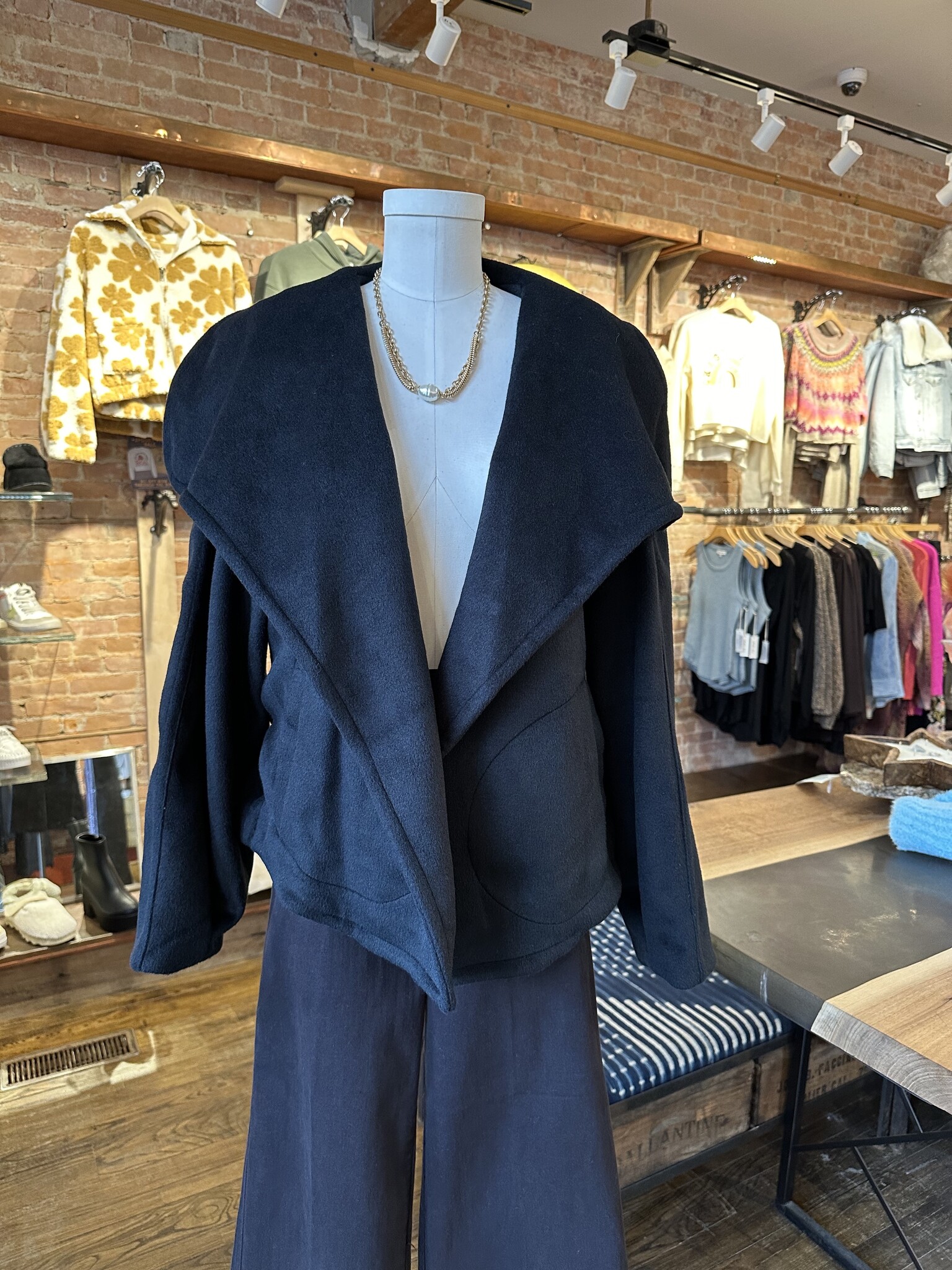 Free people shop long coat