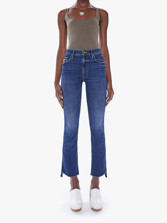 Mother Mother The Insider Crop Step Fray