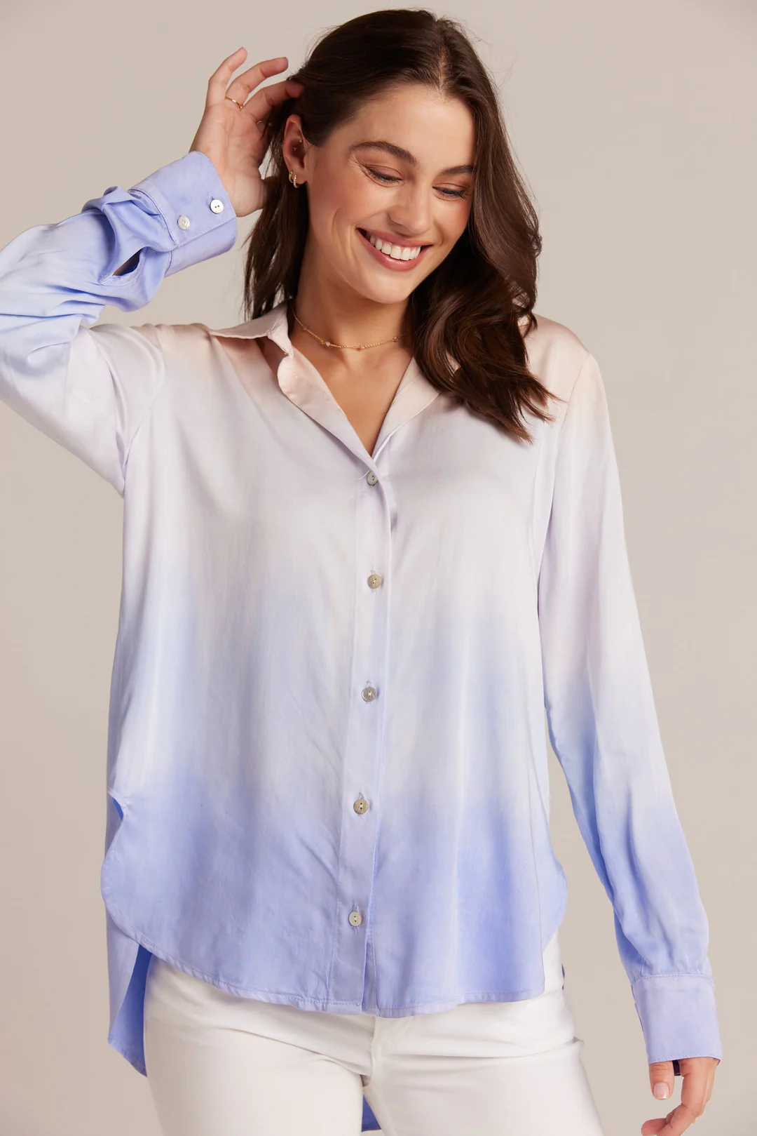 Bella Dahl Flowy Button Down Winds of Change