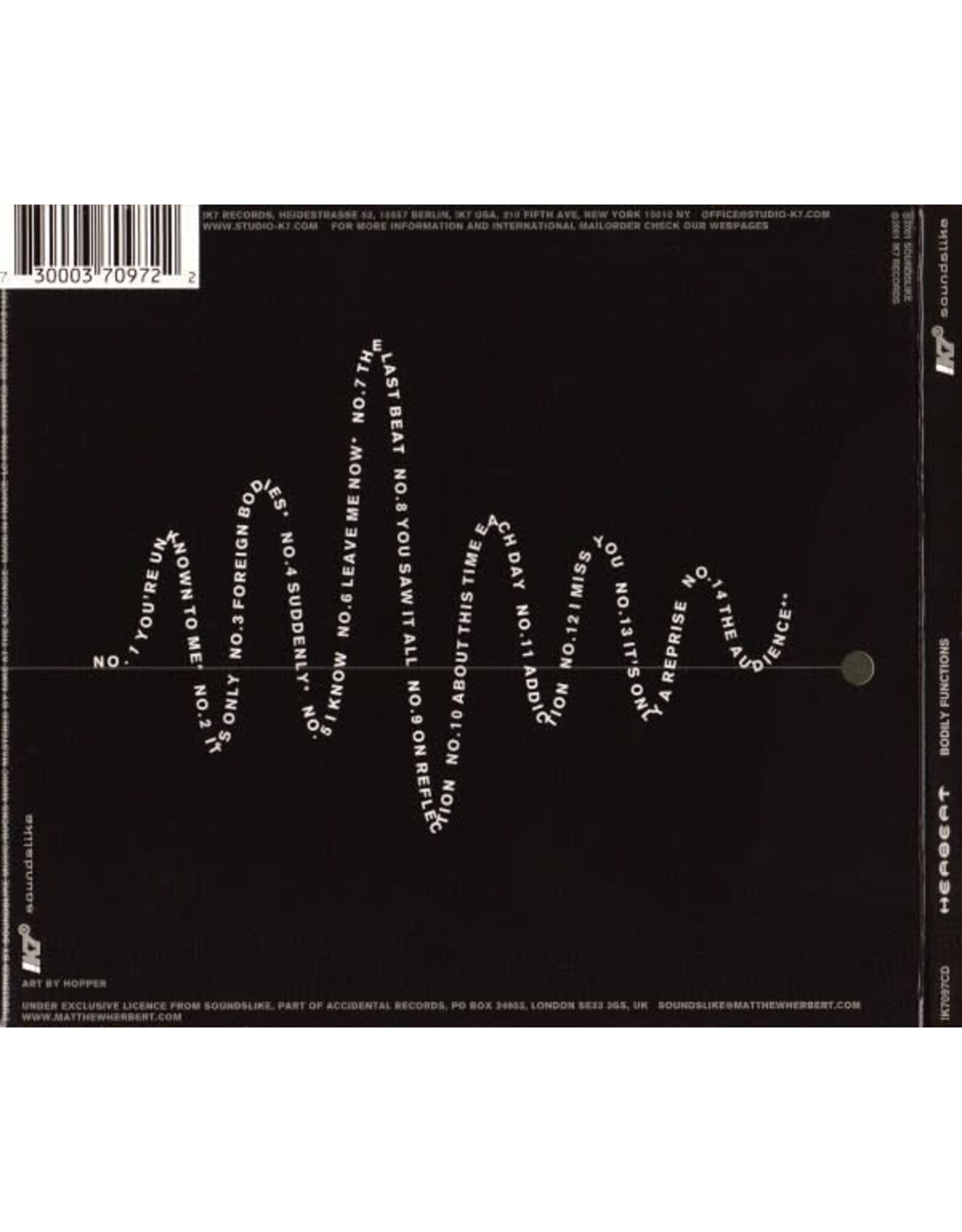 Vinyl Herbert- Bodily Functions