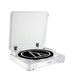Audio Technica Audio-Technica LP60 Fully Automatic Belt-Drive Stereo Turntable with USB Port - Black