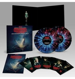 Stranger Things Soundtrack - Vol. 2 (Deluxe Black/Red/Blue Splatter)