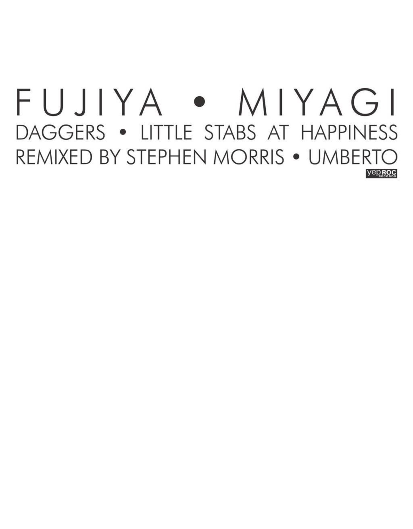 Fujiya & Miyagi - Remixes [12''] (limited to 450, indie-retail exclusive)