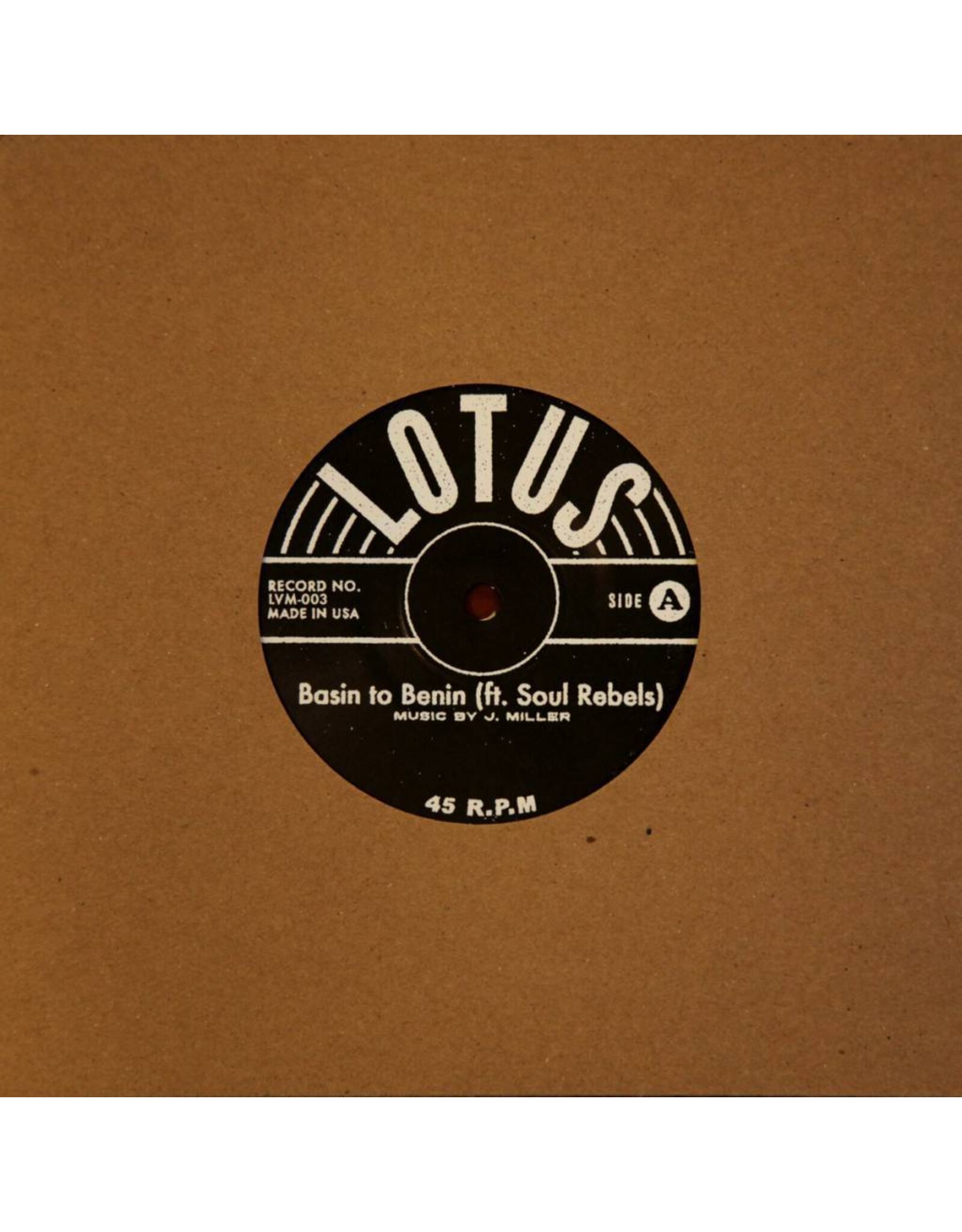 Lotus - Basin to Benin / Tarot 7inch