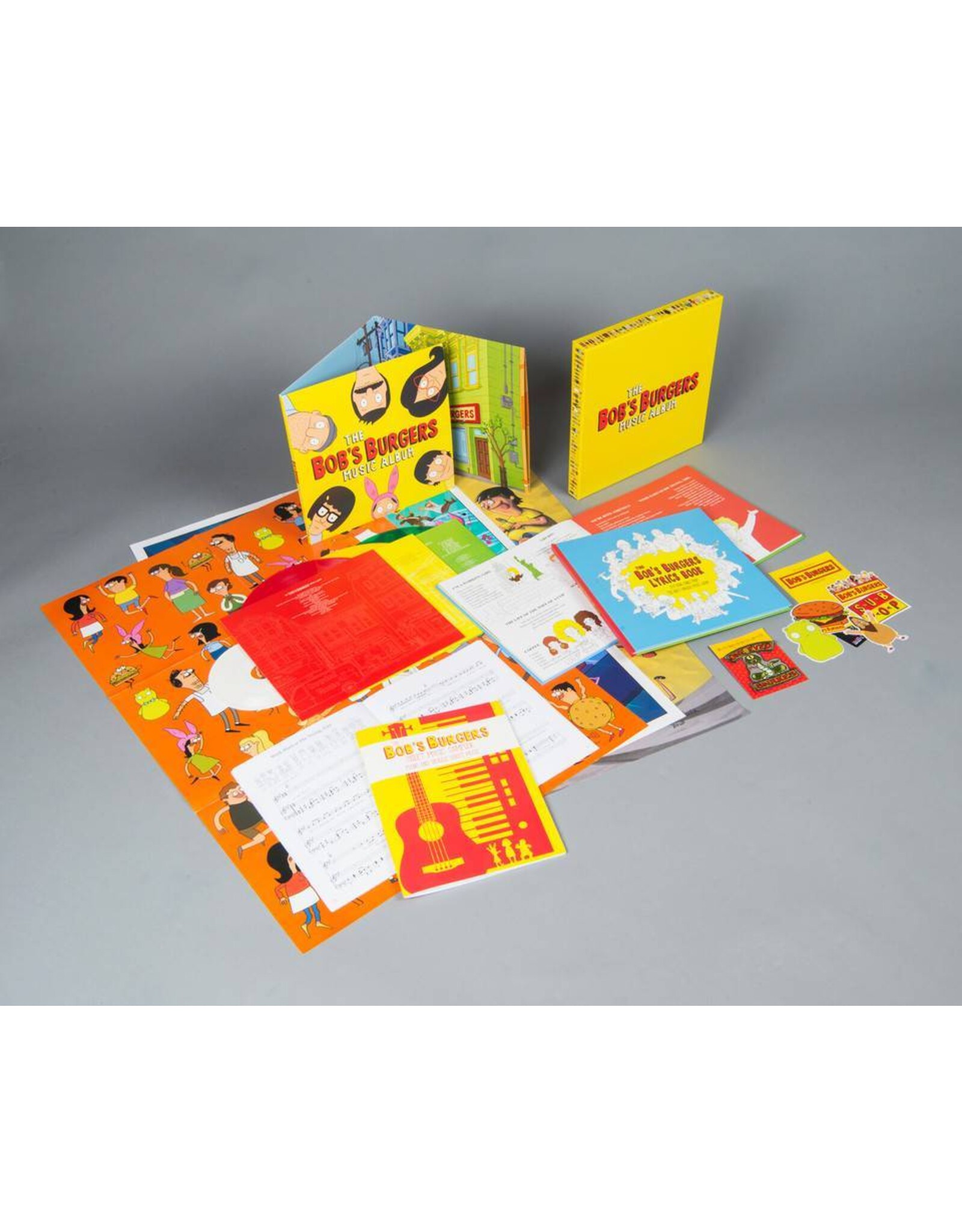 Bob's Burgers - The Bob's Burgers Music Album (3 LP + 7", Colored Vinyl, Limited Edition, Includes Download Card)