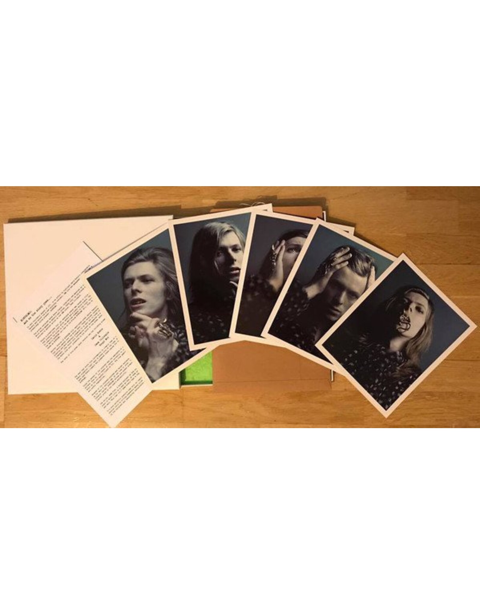RSD17 David Bowie - BOWPROMO (GEM Promo) [LP Box] (single sided feat. 7 tracks from original promo, reproduced Kraftpack envelope, 5 Bowie prints, limited to 5000, indie-retail exclusive)
