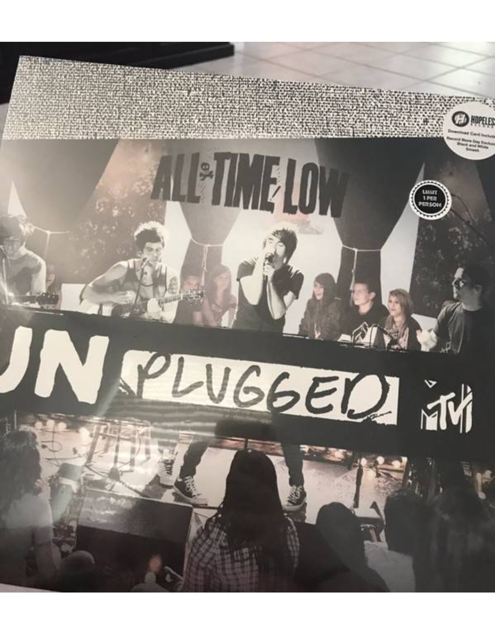 RSD17 All Time Low - MTV Unplugged [LP] (White & Black Vinyl, limited to 1300, indie-retail exclusive)