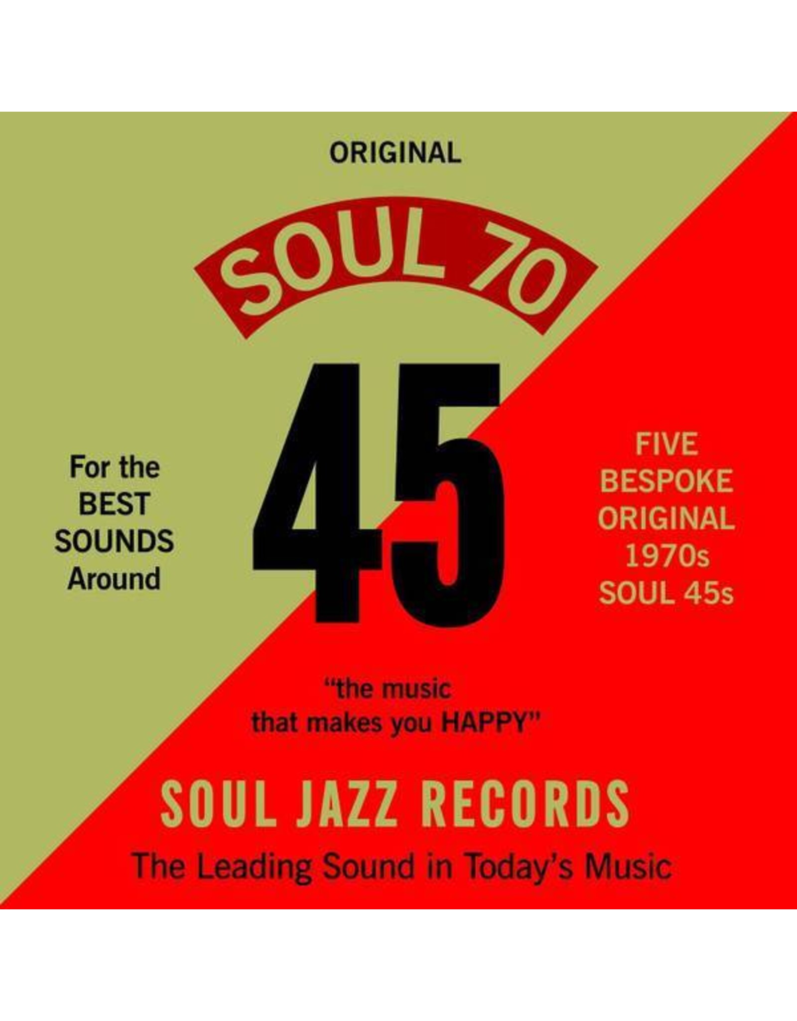 RSD17 Various Artists - Soul Jazz Records Presents:Soul 70 [5x7''] (limited to 500, indie-retail exclusive)