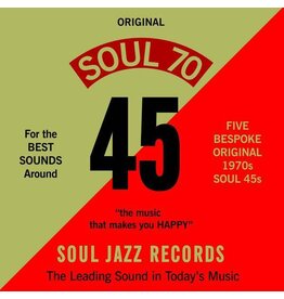 RSD17 Various Artists - Soul Jazz Records Presents:Soul 70 [5x7''] (limited to 500, indie-retail exclusive)
