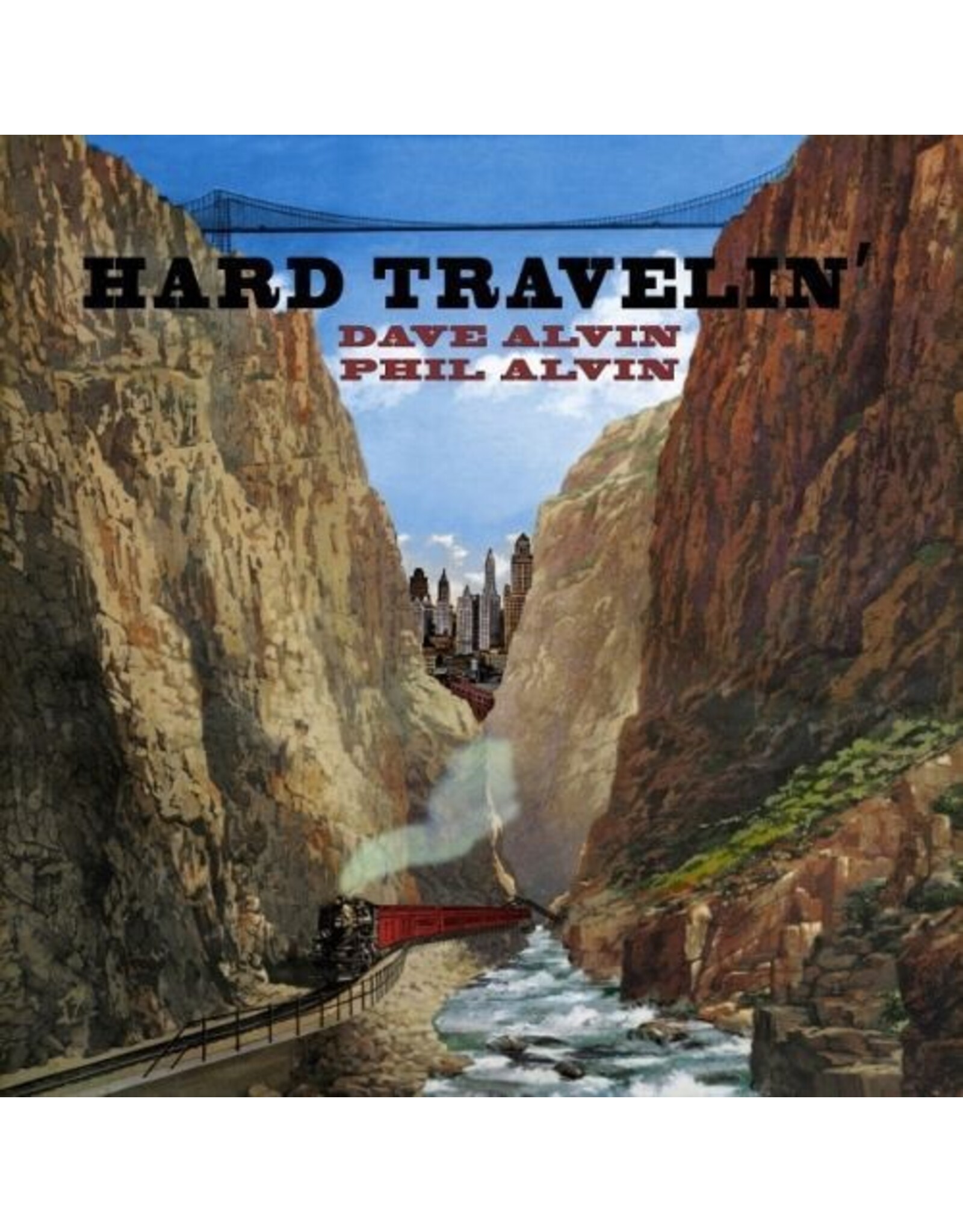 RSD17 Dave Alvin & Phil Alvin - Hard Travelin' [12''] (Transparent Red Vinyl, limited to 1000, indie-retail exclusive)