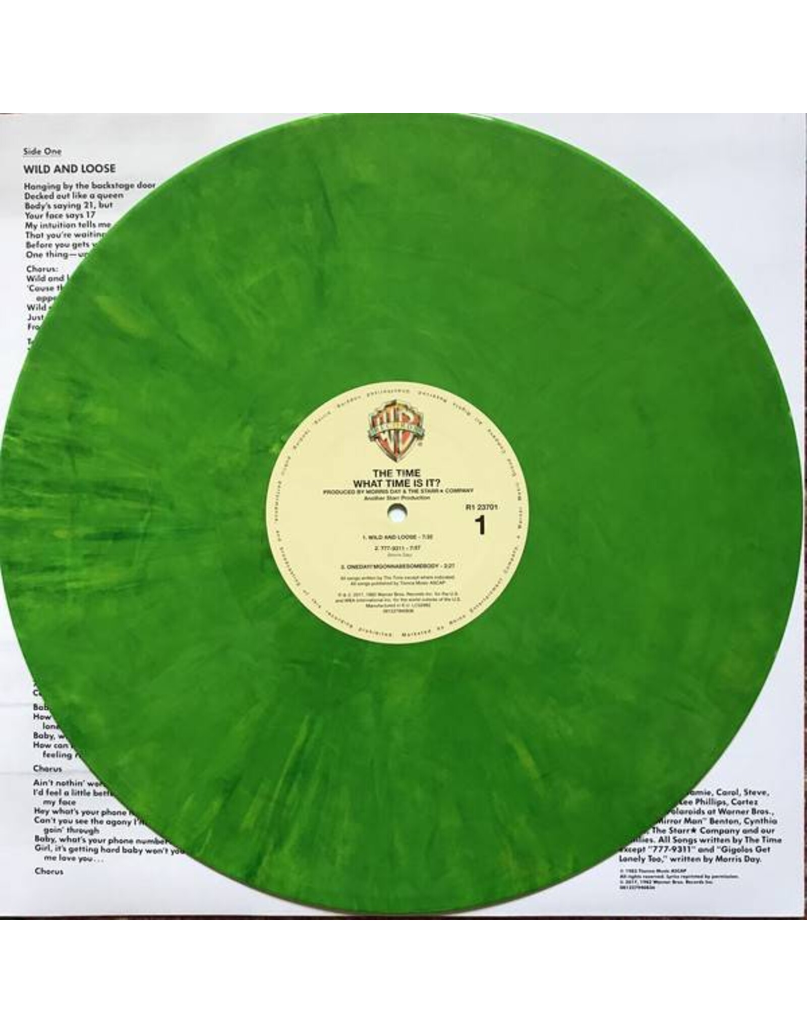 RSD17 Time, The - What Time Is It? [LP] (Green Vinyl, feats. Morris Day, Prince, Jimmy Jam, Terry Lewis, Jesse Johnson, limited to 2500, indie-retail exclusive)