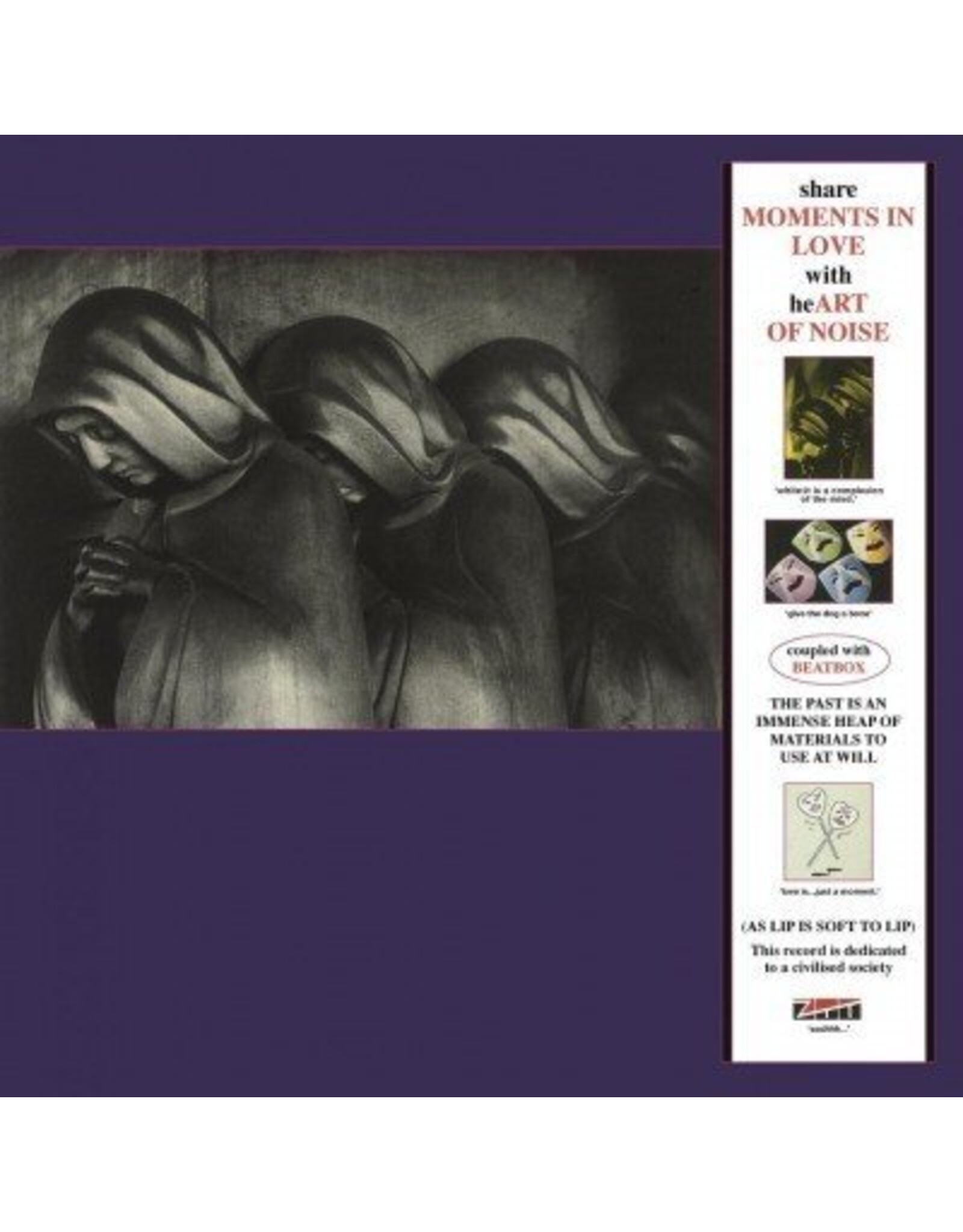 RSD17 Art Of Noise - Moments In Love / Beat Box [12'' EP] (Purple Colored 180 Gram Audiophile Vinyl, limited/numbered to 2500, indie-exclusive)