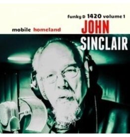 RSD17 John Sinclair - Mobile Homeland [LP] (Random 600 Red/600 White Vinyl, feats. Members of MC5 and The Detroit Cobras, insert, download, indie-exclusive)