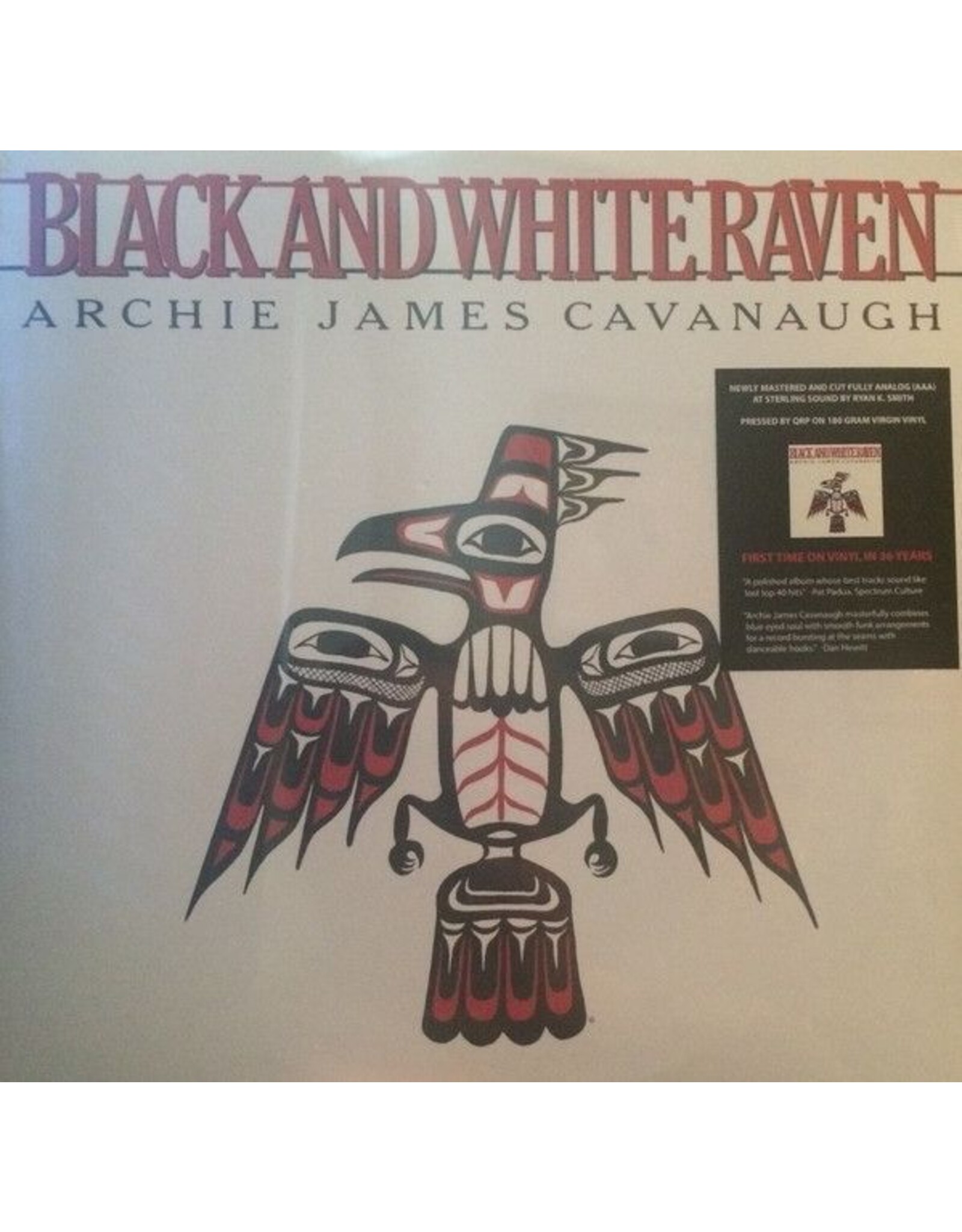 RSD17 Archie James Cavanaugh - Black and White Raven