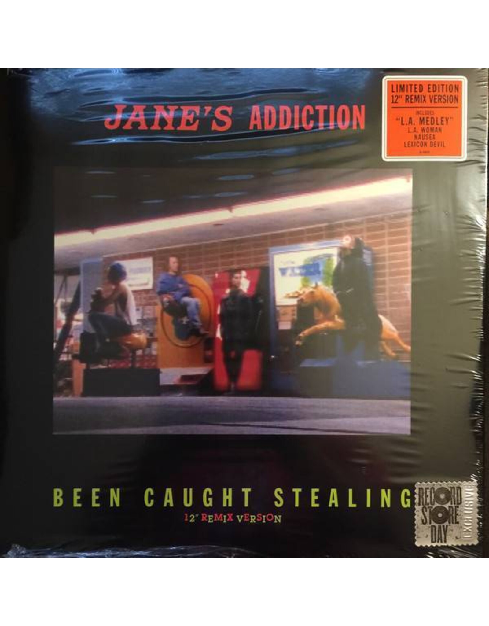 RSD17 Jane's Addiction - Been Caught Stealing (12'' Remix Version) [EP] (limited to 3500, indie-retail exclusive)