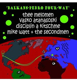 RSD17 Balkans-Pedro Four-Way (ft. Mike Watt) - Balkans-Pedro Four-Way [7''] (never-before heard recordings, limited to 1800, indie-retail exclusive)