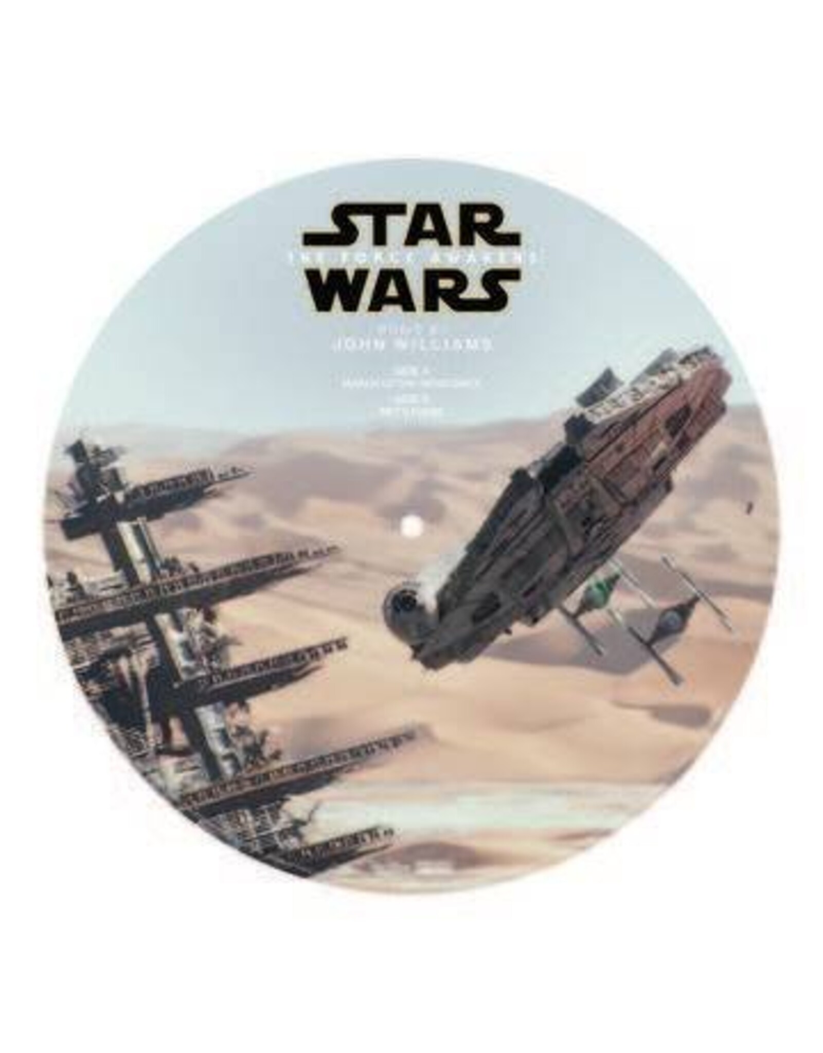 Various Artists - Star Wars: The Force Awakens ''March Of The Resistance b/w Rey's Theme'' (Soundtrack) [10''] (Picture Disc, limited, indie-retail exclusive)