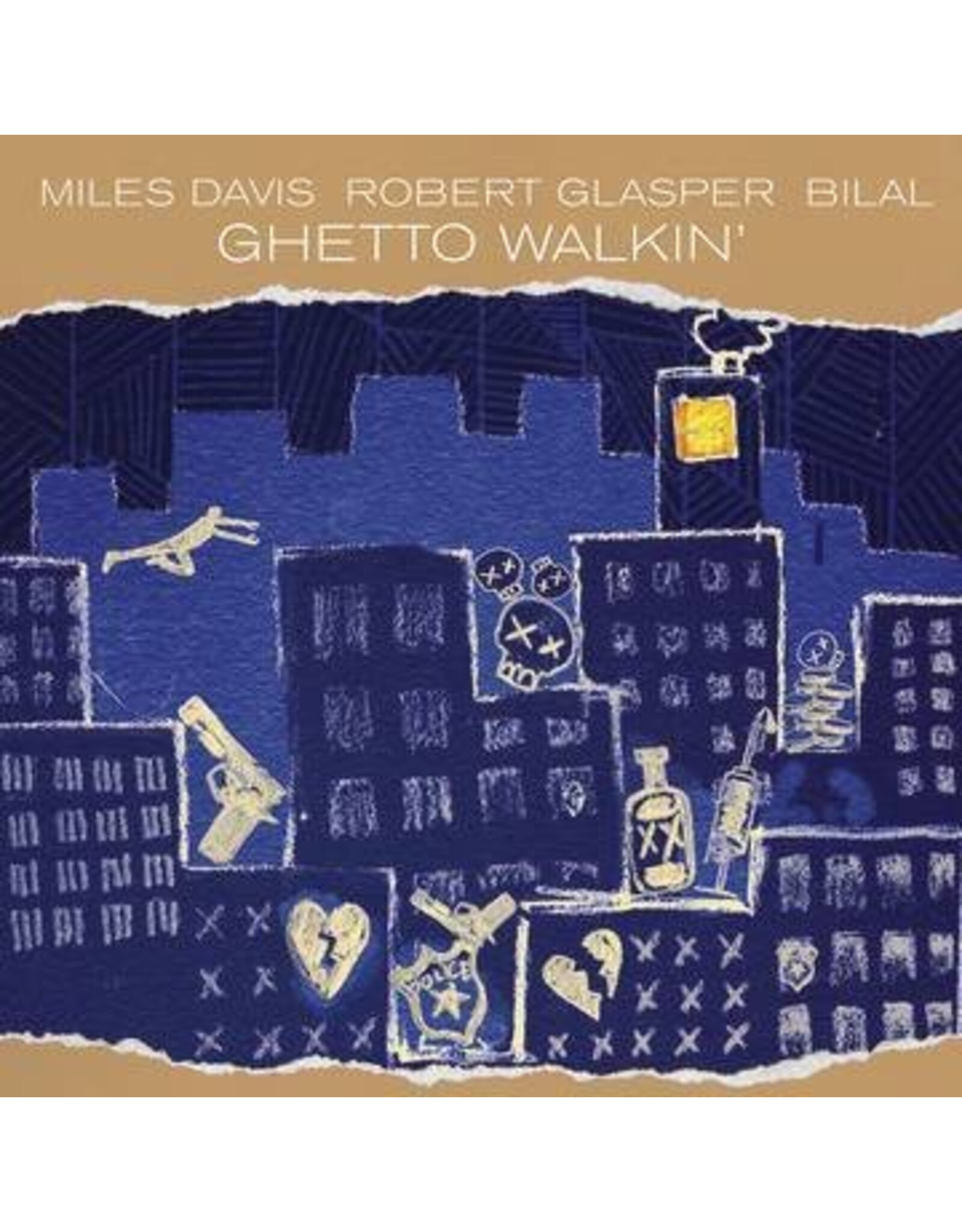 Miles Davis & Robert Glasper feat. Bilal - Ghetto Walkin' [12''] (newly produced track, includes original Miles Davis version of ''The Ghetto Walk,'' limited to 5000, indie-exclusive)