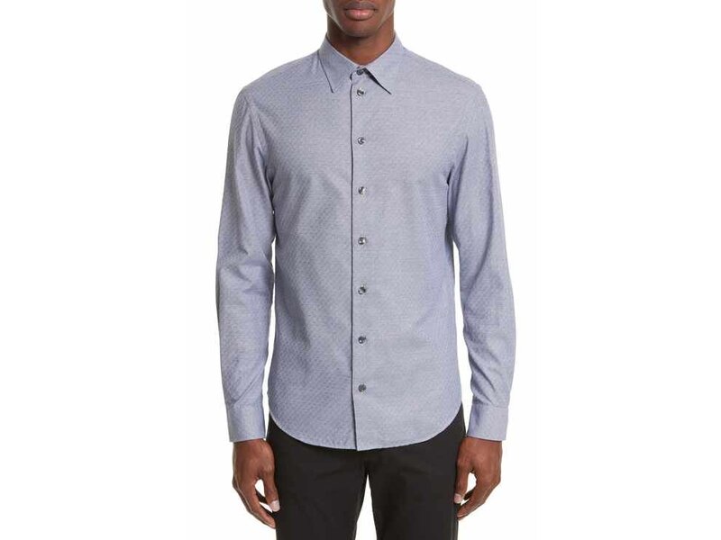 Armani 100% silk dress shirt