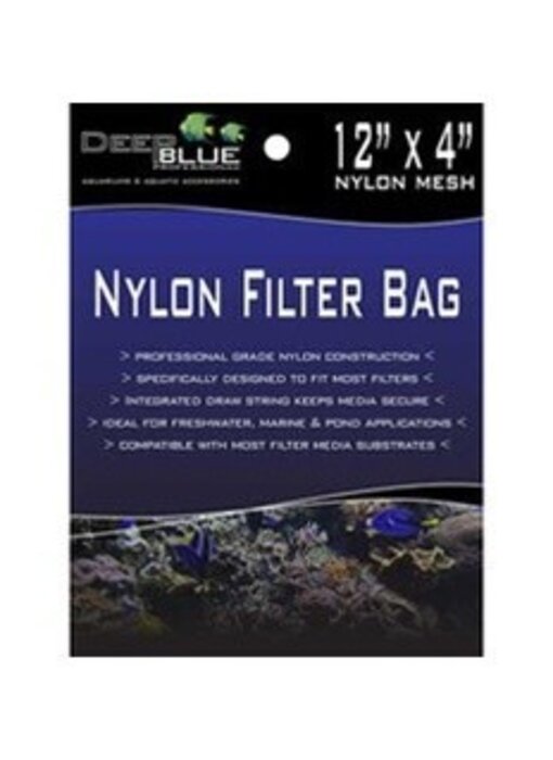 Deep Blue Deep Blue Nylon Filter Bag 12 x 4