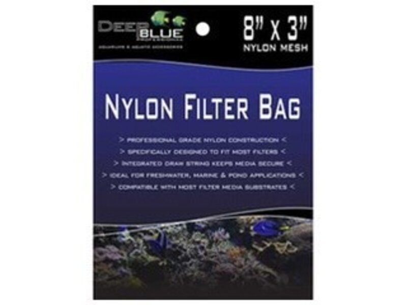 Deep Blue Deep Blue Nylon Fliter Bag 8 x 3