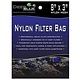 Deep Blue Nylon Fliter Bag 8 x 3