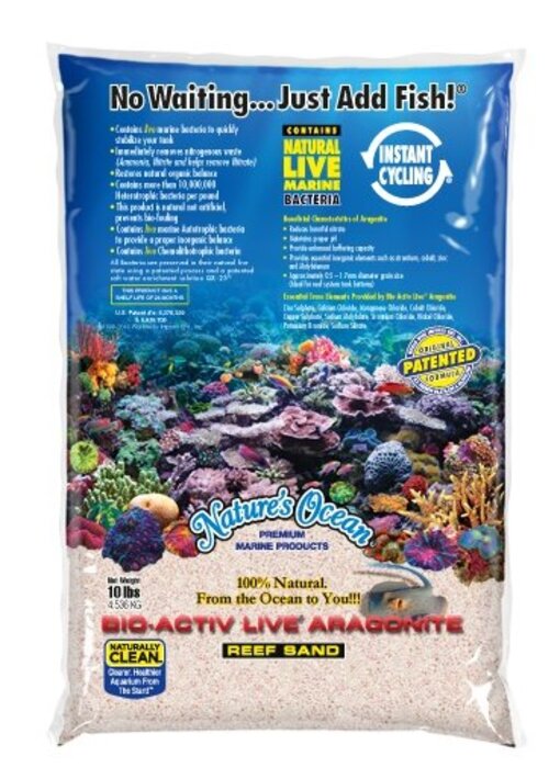 Natures Ocean Natures Ocean Live Reef Sand 20lb