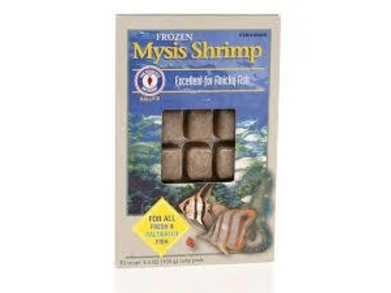 sally's Sally's Frozen Mysis Shrimp 3.5 oz. Cube