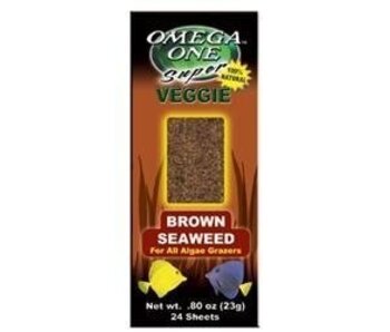 Omega One Brown Seaweed 24 shts. 80oz.