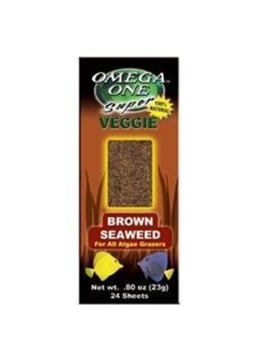 Omega One Brown Seaweed 24 shts. 80oz.