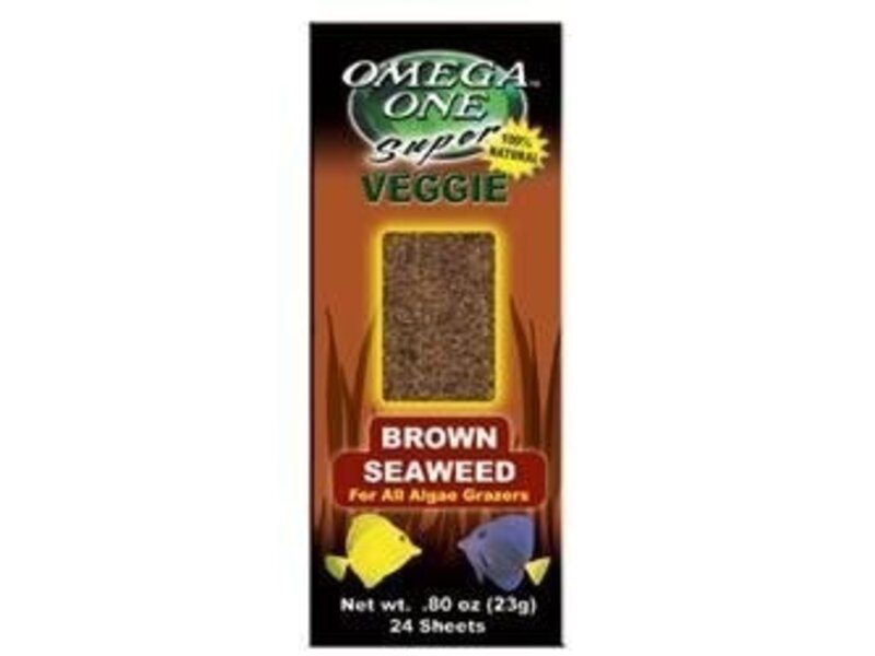 Omega One Brown Seaweed 24 shts. 80oz.