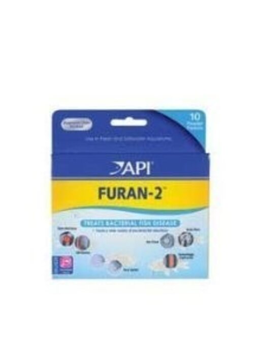 AQUARIUM PHARM/MARS FISHCARE API Furan 2 Powder Packets (10)