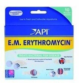 AQUARIUM PHARM/MARS FISHCARE EM ERYTHROMYCIN POWDER PACKETS (10)