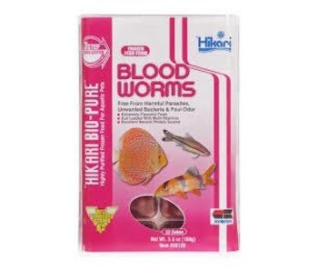 HIKARI SALES USA Hikari Blood Worms 3.5oz Cube