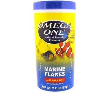 Omega One Omega One Marine Flakes W/Garlic 2.2oz
