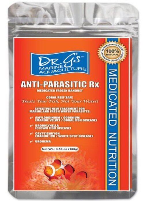 Dr. G Dr. G's Anti-Parasitic Flat Pack Frozen 3.5oz
