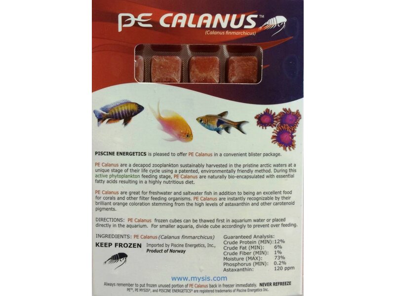 Piscine Energetics PE Calanus Cube 4oz