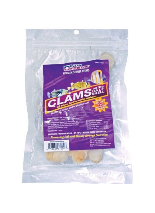 Ocean Nutrition Ocean Nutrition Clams on the Half Shell 8oz