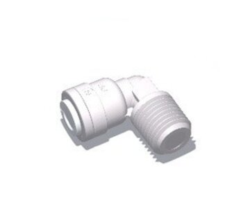 1/4" MPT x 1/4" Push Elbow