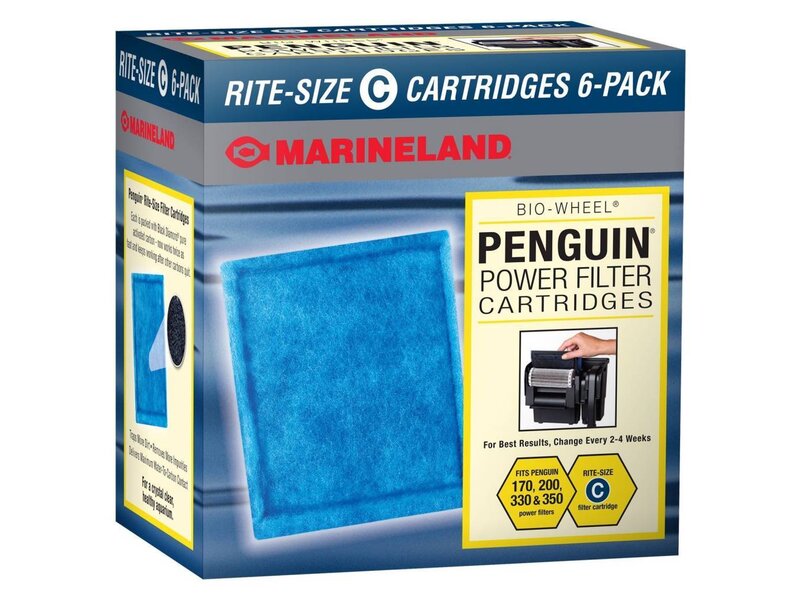 Marineland Marineland Rite Size Cartridge C 6pk