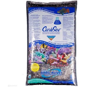 Caribsea Caribsea Arag Alive Hawaiian Black Sand 20lb