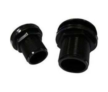 lifegard LifeGard Aquatics 1" Thread x Thread ABS Bulkhead