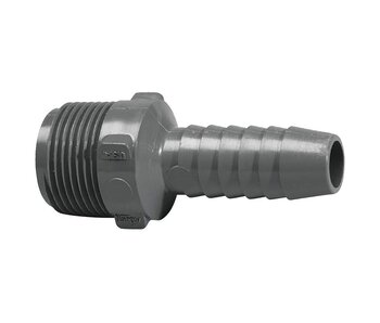 1/2" Hose Barb - 3/4" Thread