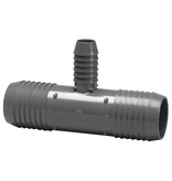 3/4" to 1/2" Tee Hose Barb