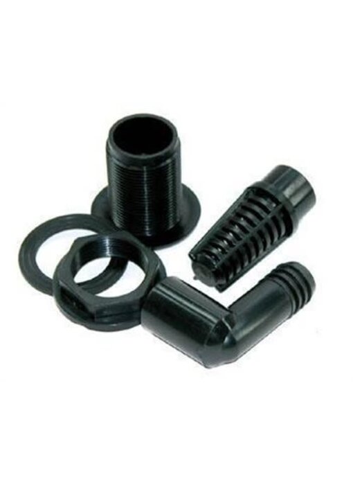 Lifegard Aquatics SLIP BULKHEAD KIT (WITH SLIP SCREEN AND 90 INSERT) 1