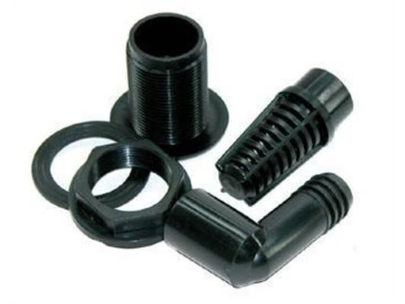 Lifegard Aquatics SLIP BULKHEAD KIT (WITH SLIP SCREEN AND 90 INSERT) 1