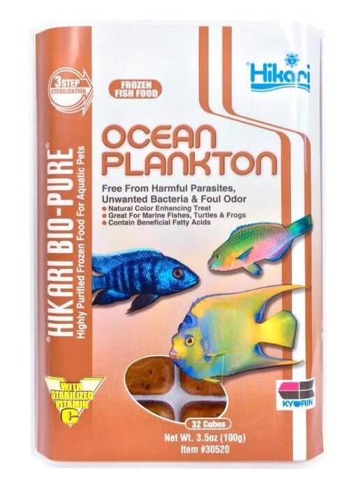 HIKARI SALES USA Hikari Oceab Plankton 3.5oz Cube